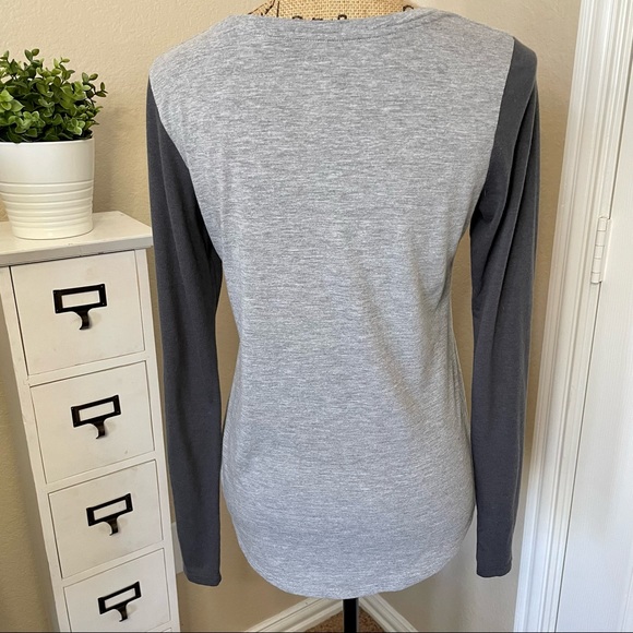 NIKE : Charcoal LSU Tigers Long Sleeve T-Shirt - Picture 3 of 4